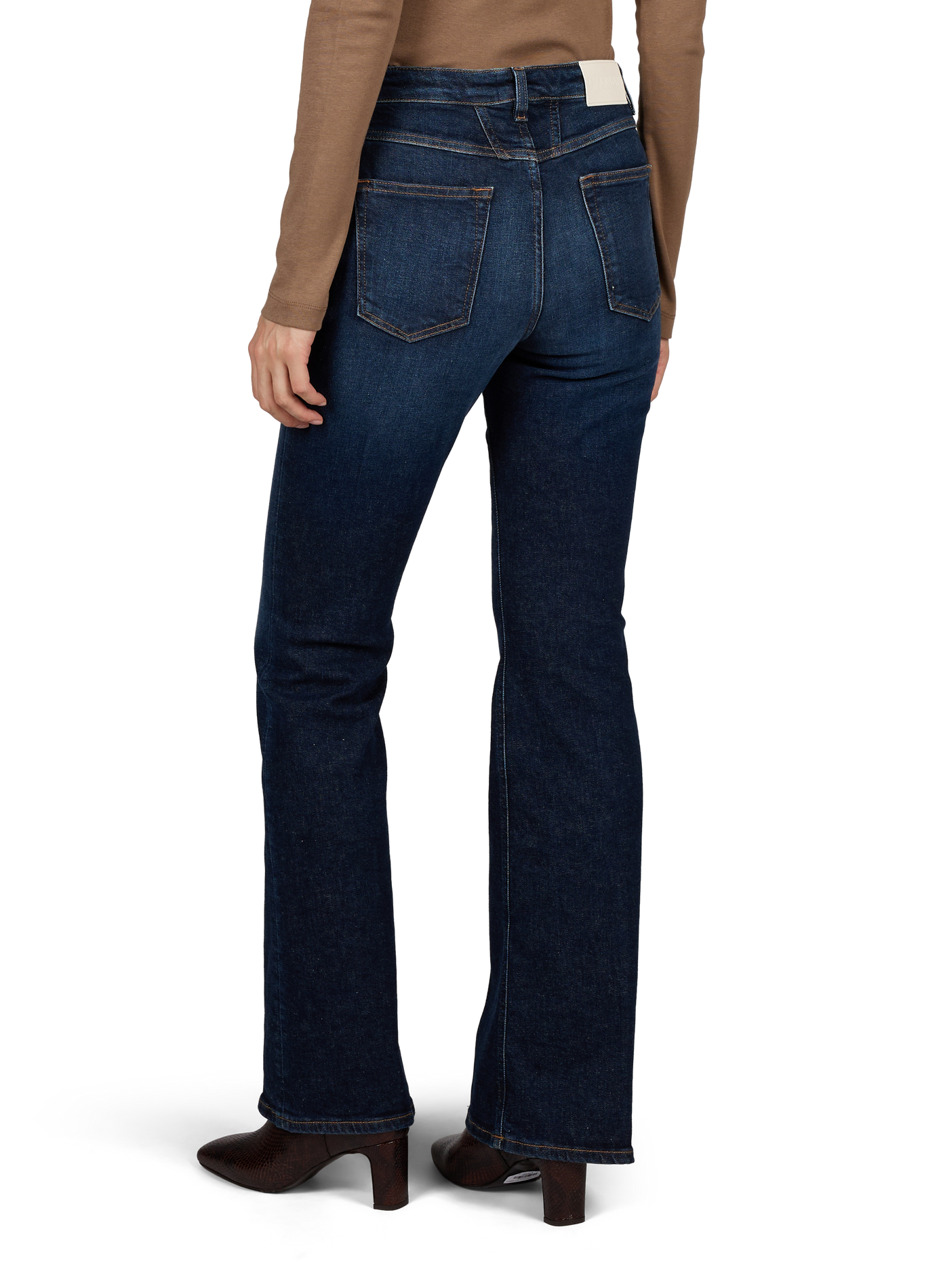 Straight-leg Jovanna jeans in blended cotton CLOSED Blue