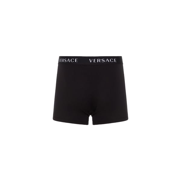 Boxer logotypé en coton