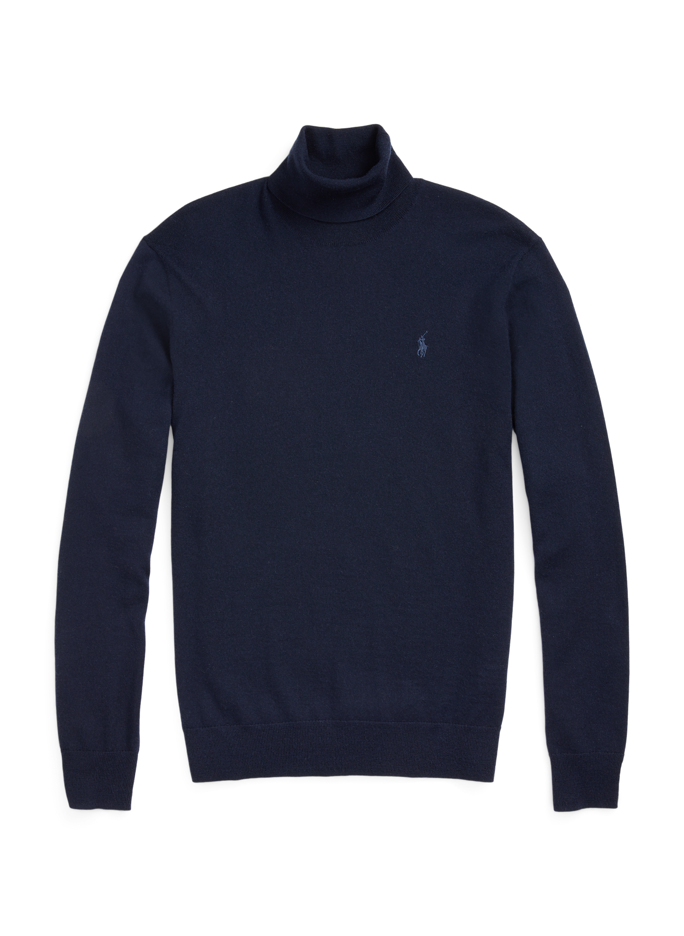 Pull col roulé en laine