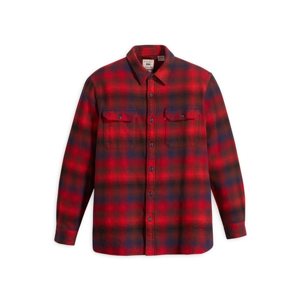 Chemise à carreaux en coton