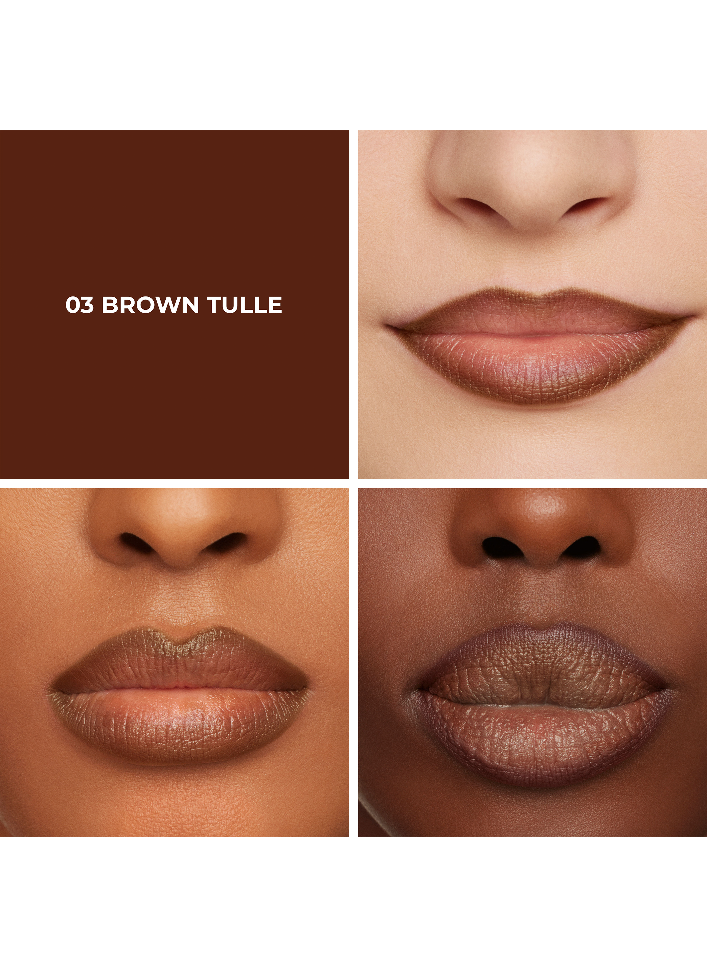 Caviar Perfecting Lip Liner LAURA MERCIER 03 brown tulle