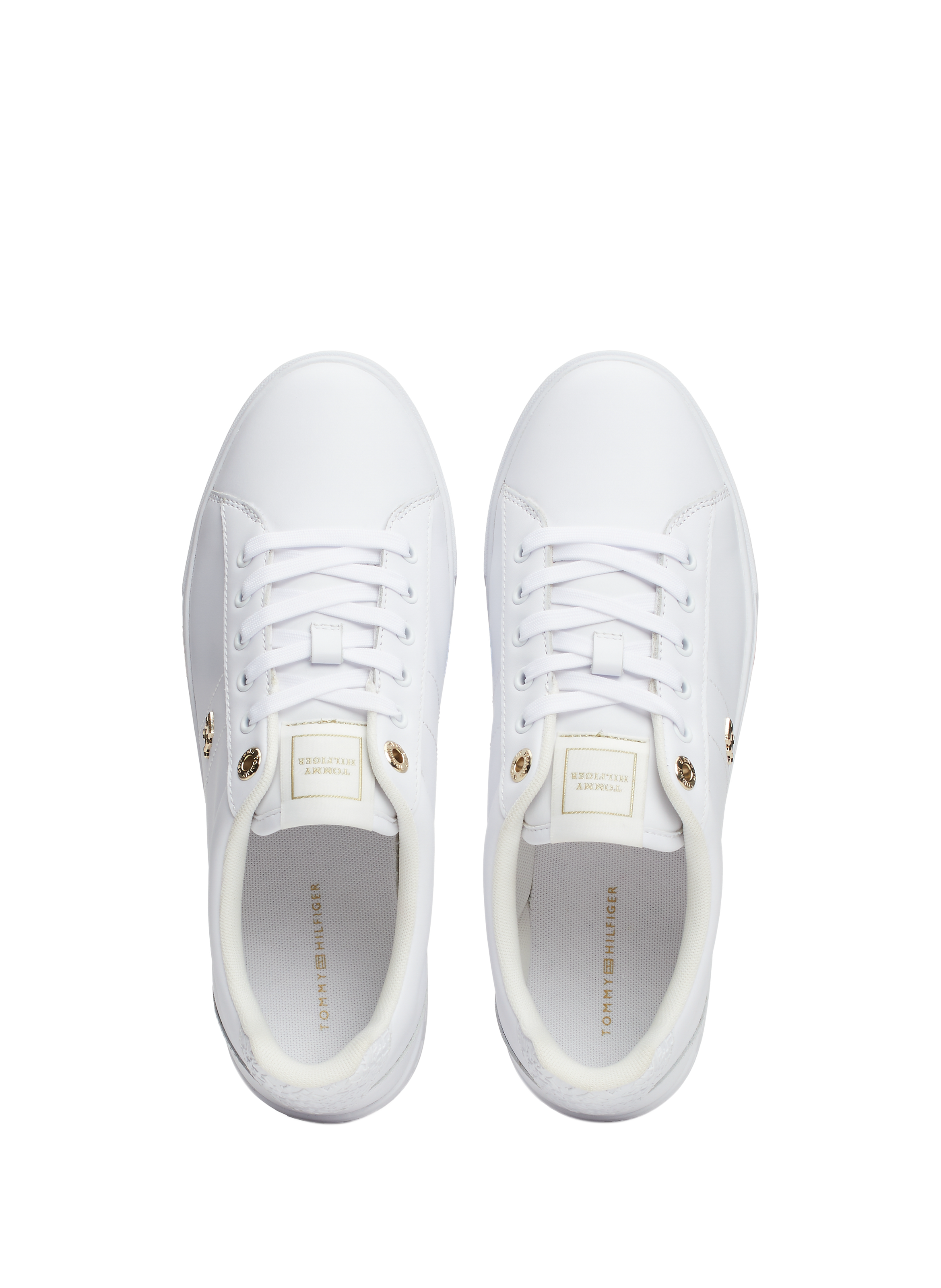 Leather sneakers TOMMY HILFIGER White