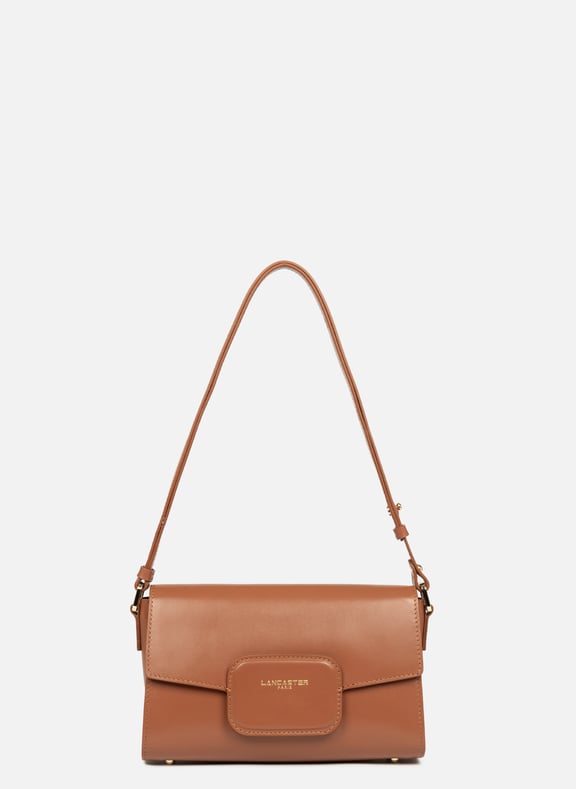 Sac trotteur - paris pad Marron by LANCASTER LANCASTER Sac trotteur - paris pad Marron
