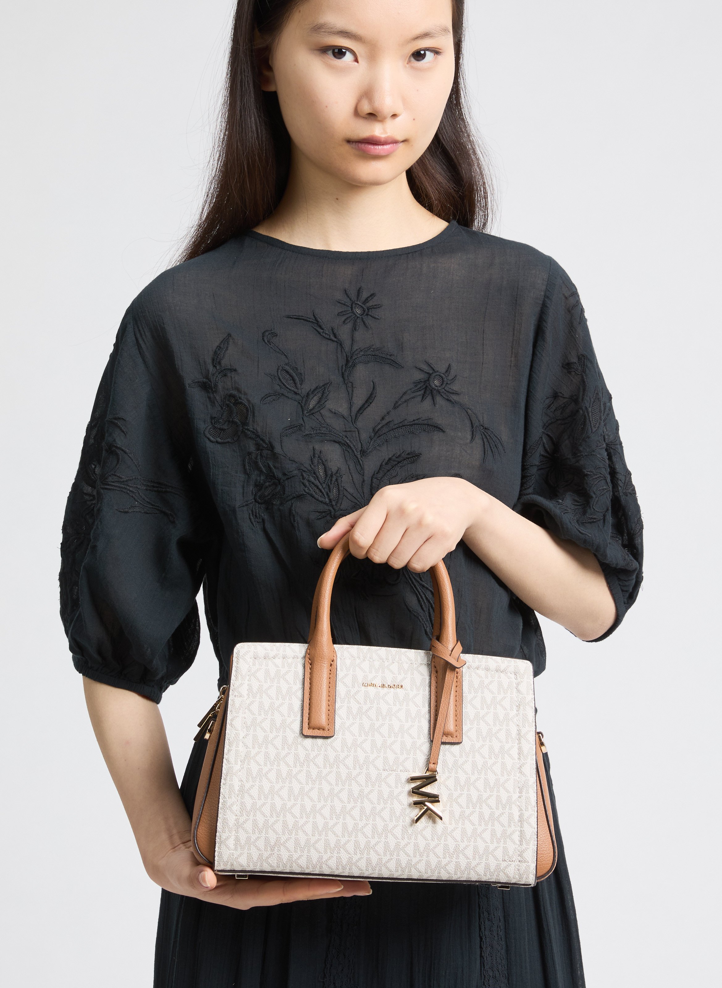 Sac à main Laila MICHAEL KORS Blanc