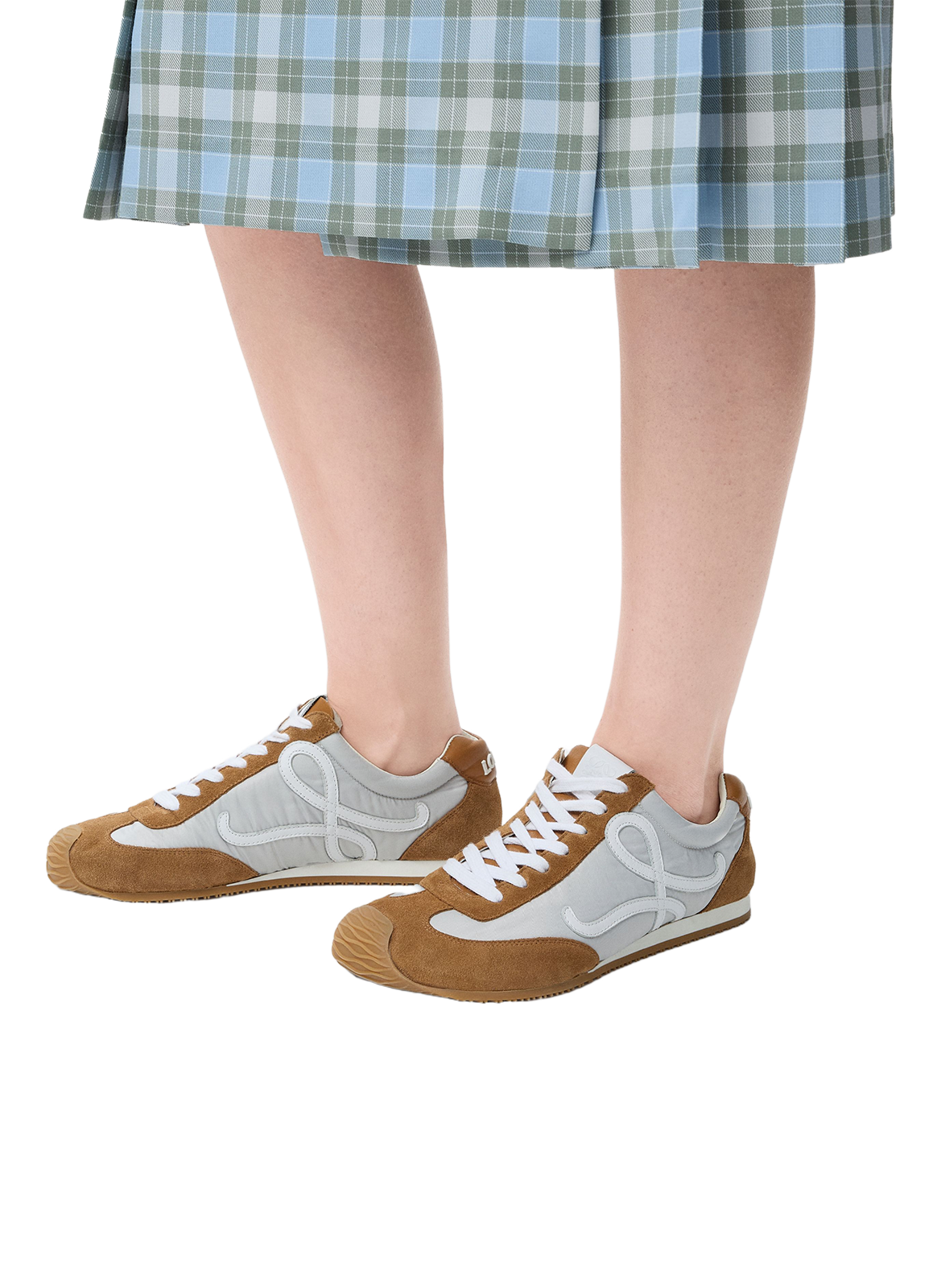 Baskets basses Ballet Runner 2.0 en cuir mélangé Multicolore