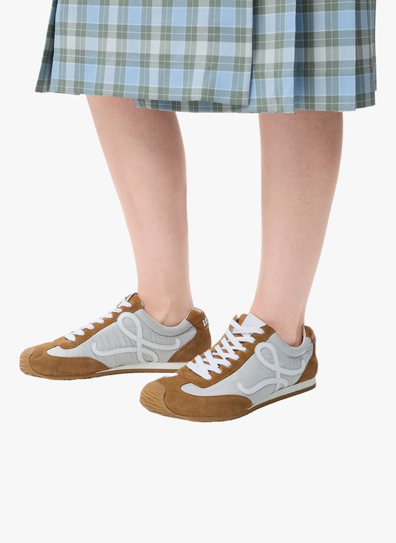 Low-top Ballet Runner 2.0 sneakers in mixed leather | Multicolour by LOEWE Low-top Ballet Runner 2.0 sneakers in mixed leather Multicolour