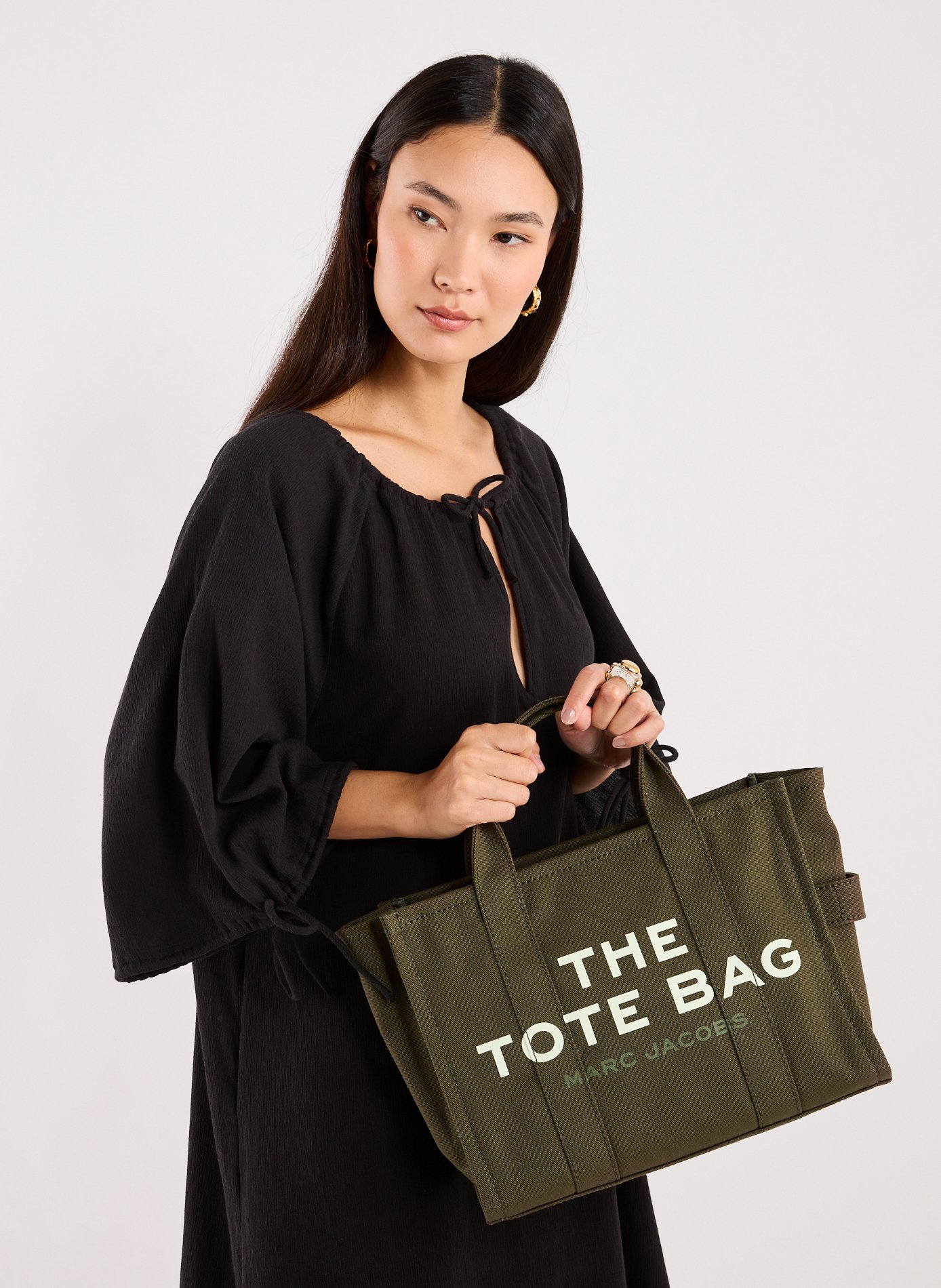 Sac cabas The Canvas Medium Tote Bag MARC JACOBS Vert