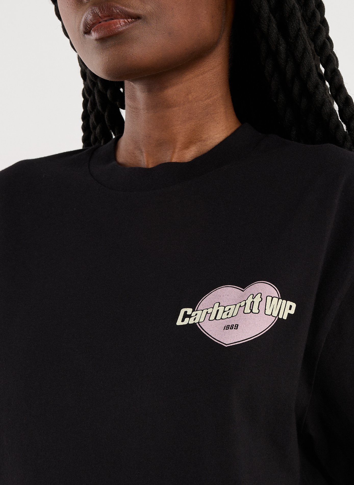 T-shirt en coton S/S Griwth  CARHARTT WIP Noir