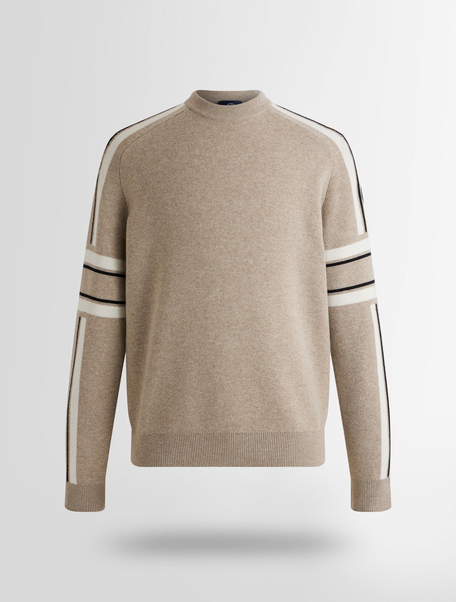 Pull spectavia col rond coupe regular Blanc