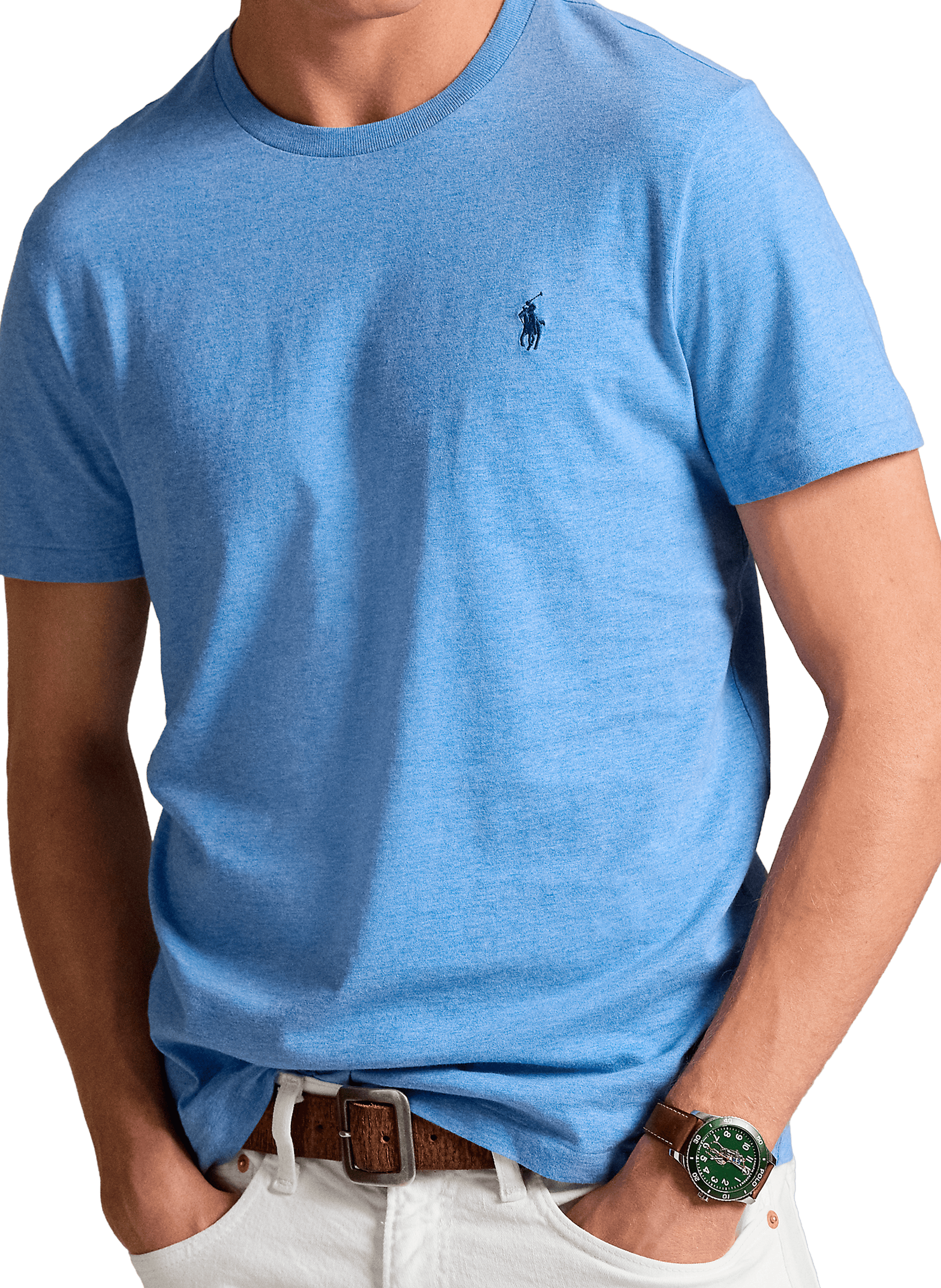 Classic Cotton T-Shirt Blue