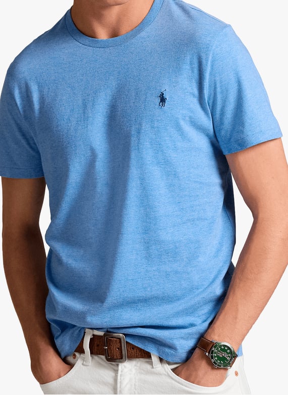 Classic Cotton T-Shirt | Blue by POLO RALPH LAUREN Classic Cotton T-Shirt Blue