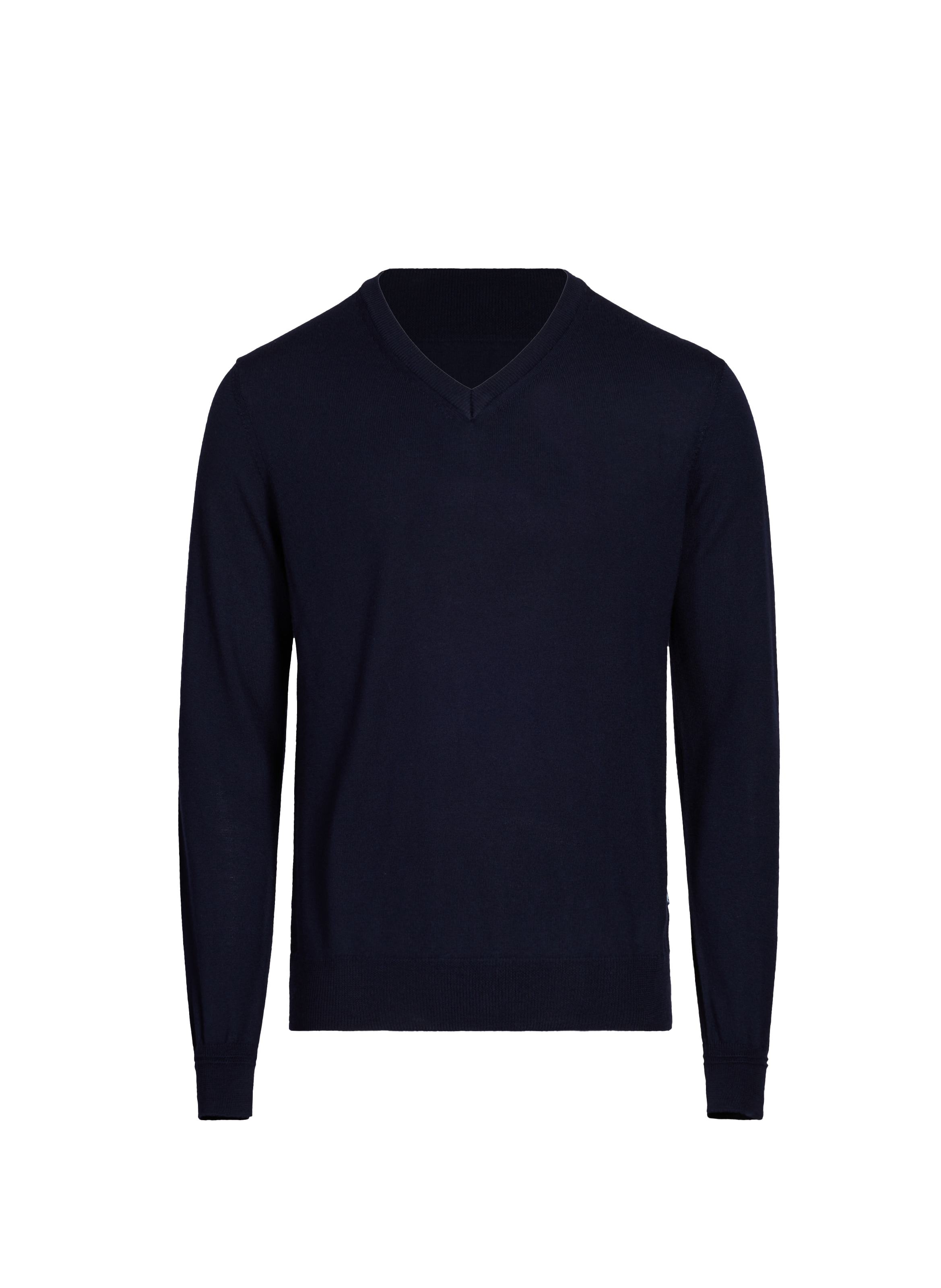 Wool V-neck Jumper FACONNABLE Blue