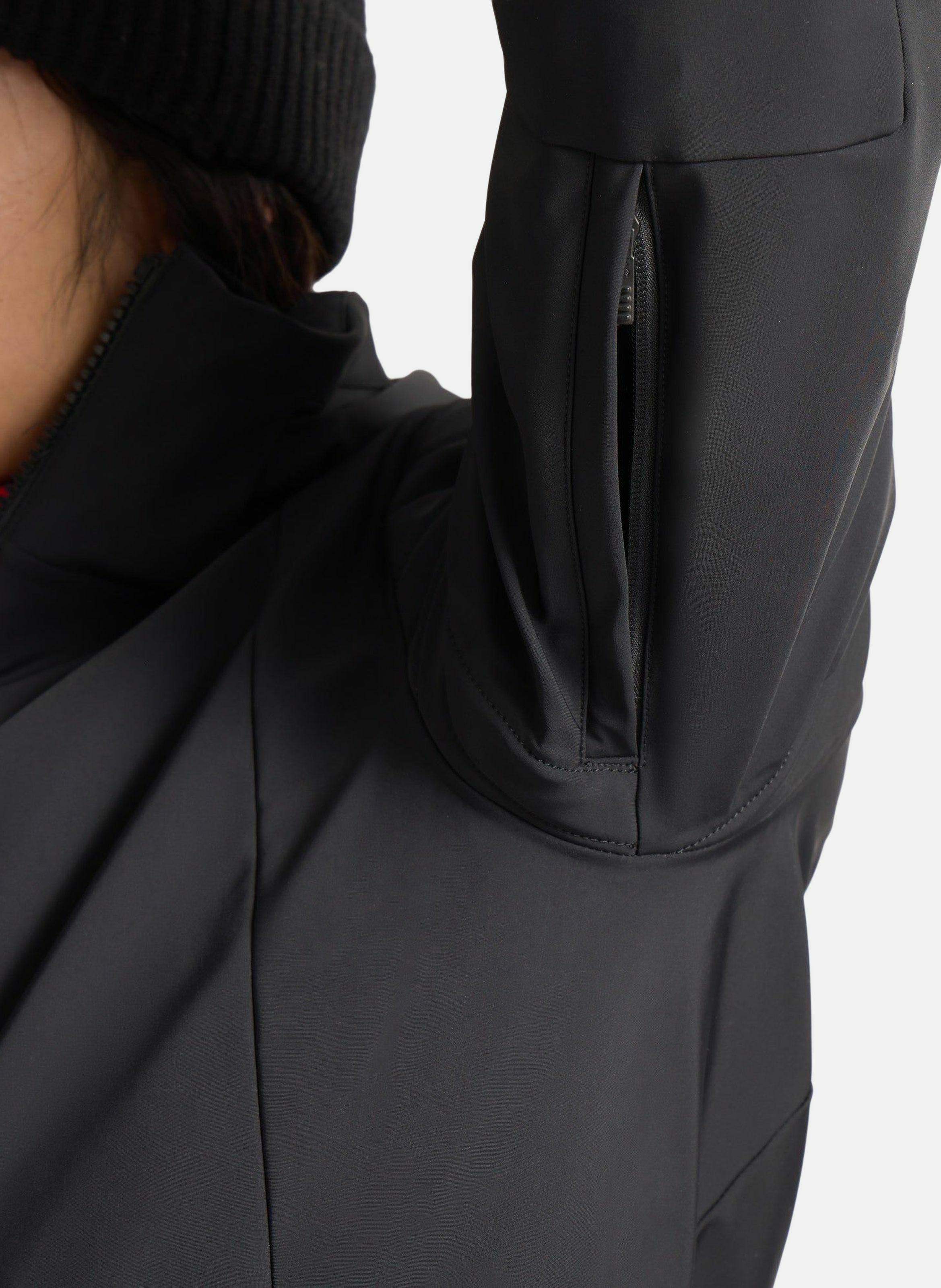 Veste de ski power col montant coupe regular FUSALP Noir