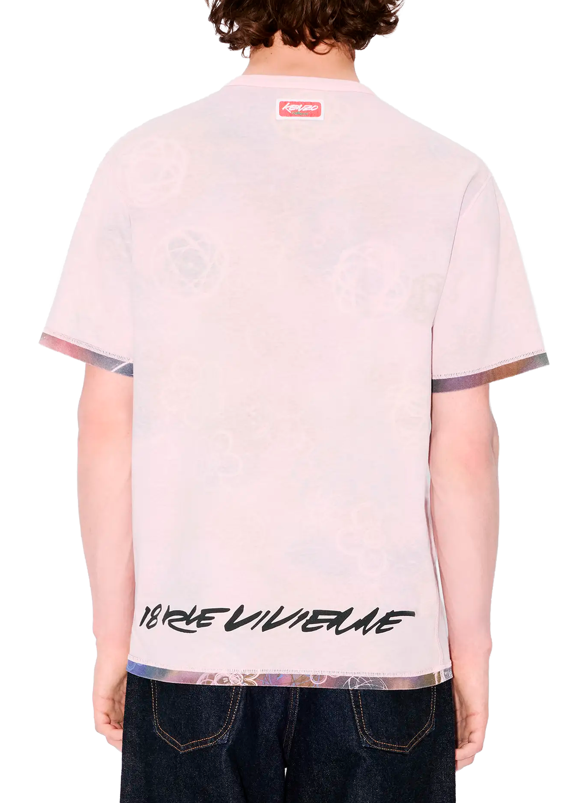 Printed T-shirt KENZO Pink