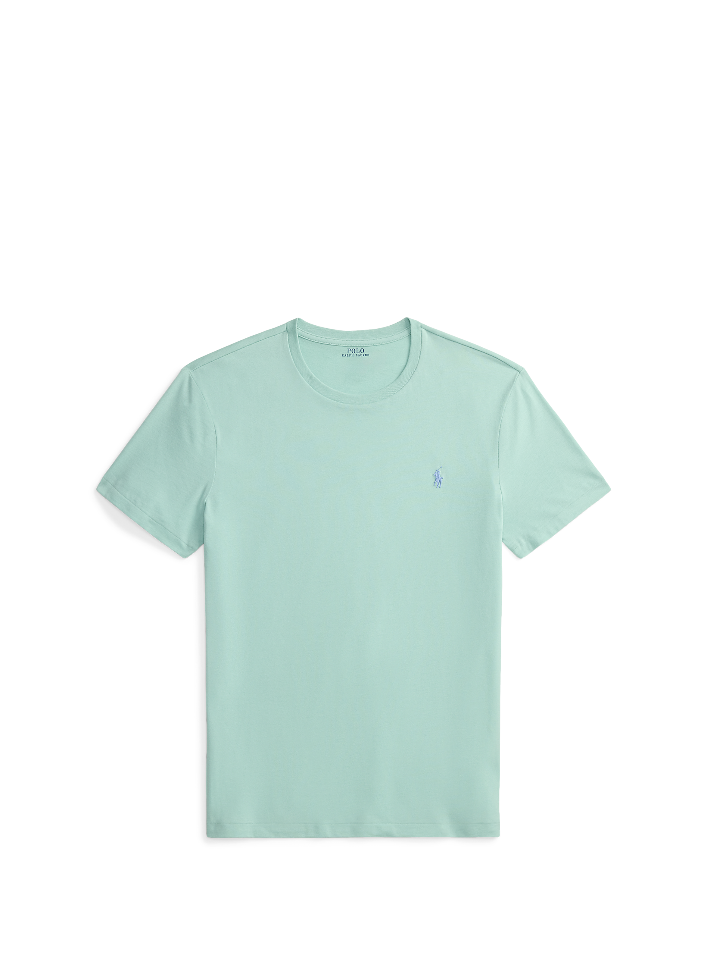 Slim-fit katoenen T-shirt POLO RALPH LAUREN Groen