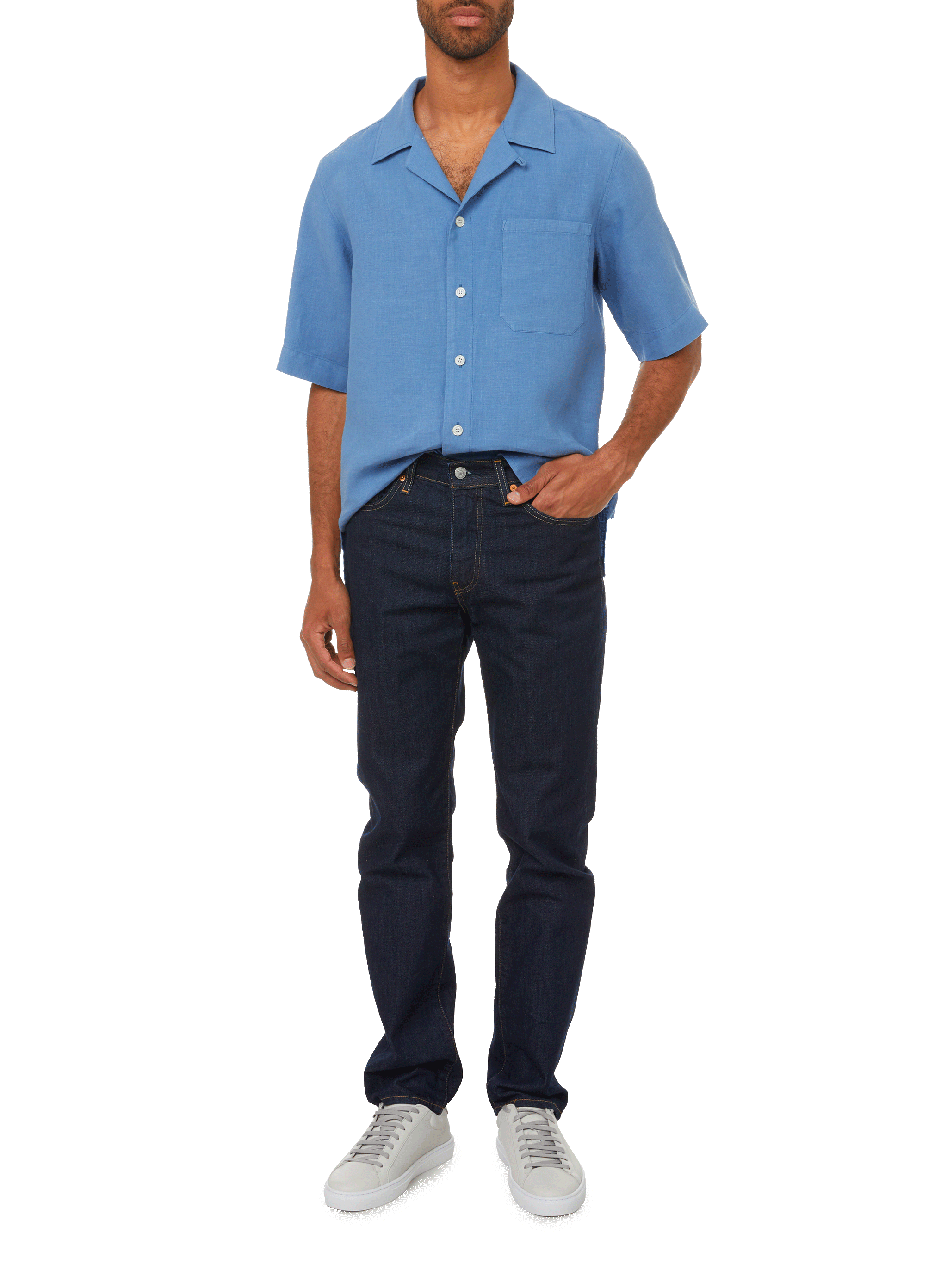 511 Slim cotton denim jeans LEVI'S Blue