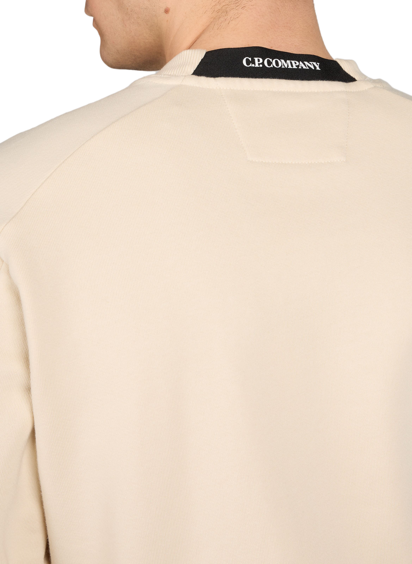 Sweatshirt en coton CP COMPANY Beige