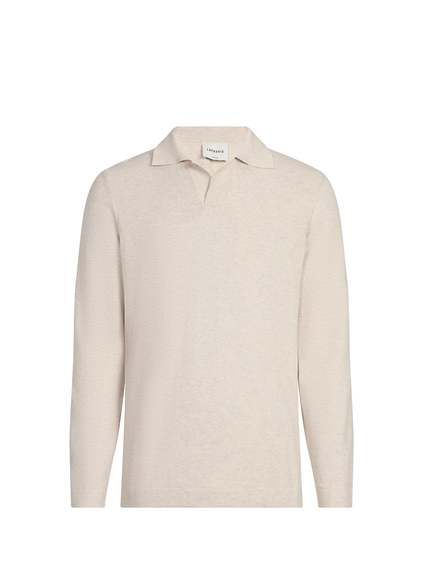 Polo en coton LAFAURIE Beige
