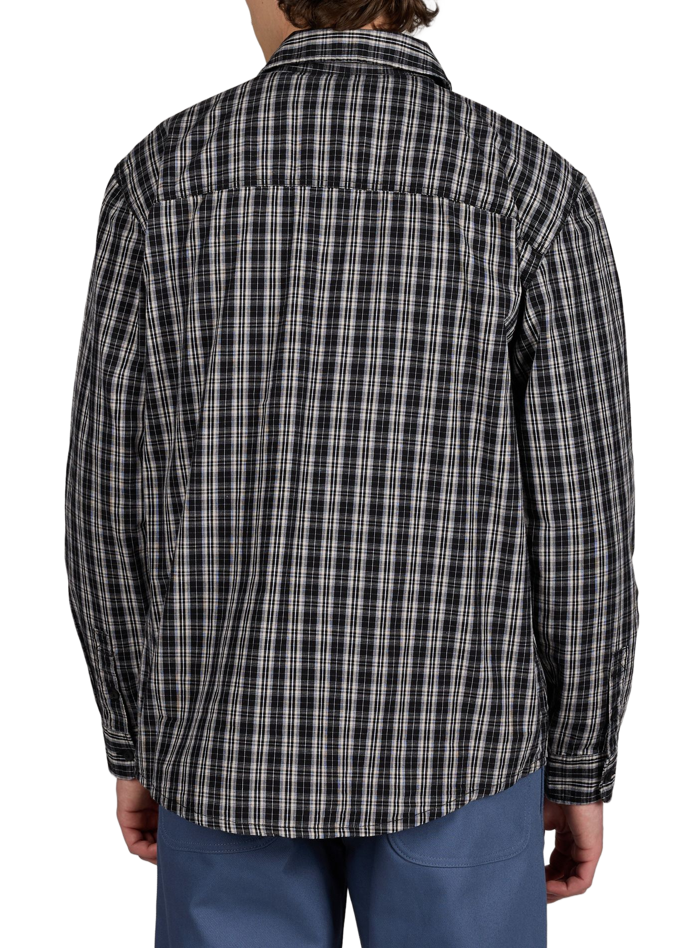 Chemise à carreaux en coton DICKIES Noir