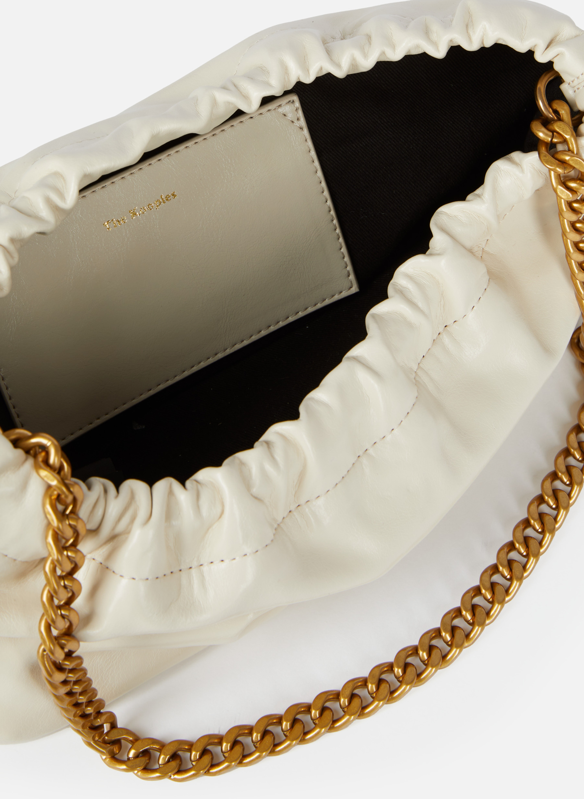 Sac taylor en cuir recyclé Beige
