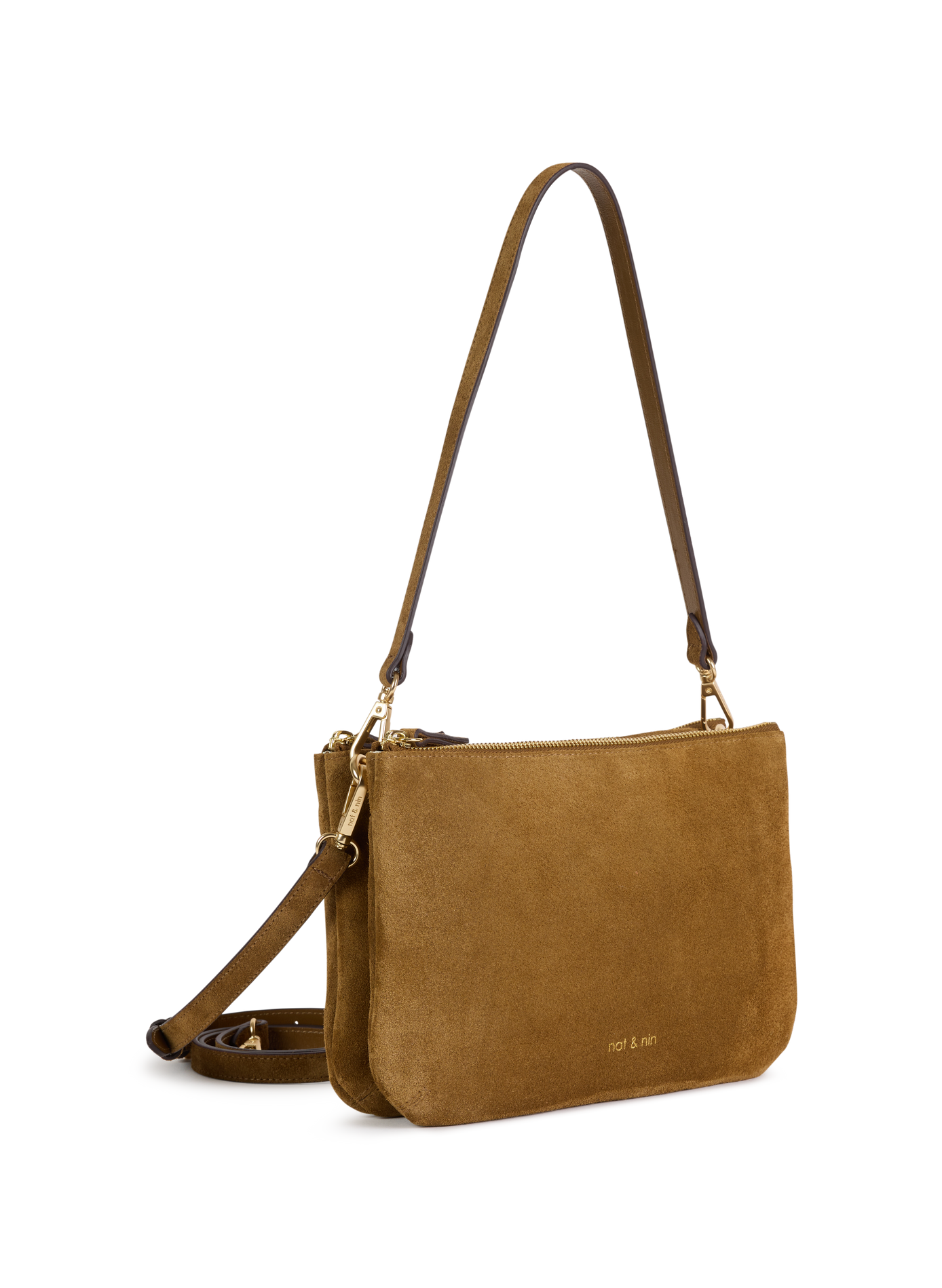 Leopard shoulder bag NAT & NIN Brown