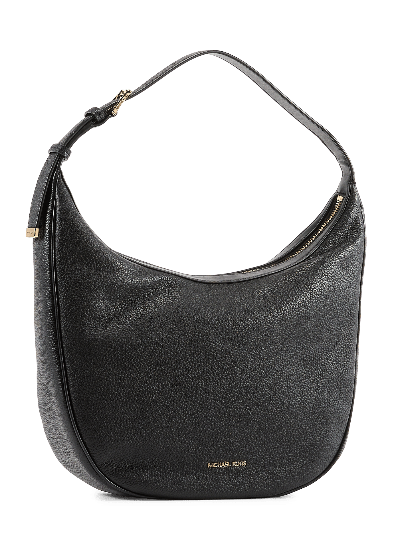 Sac Skye porté épaule en cuir MICHAEL KORS Noir