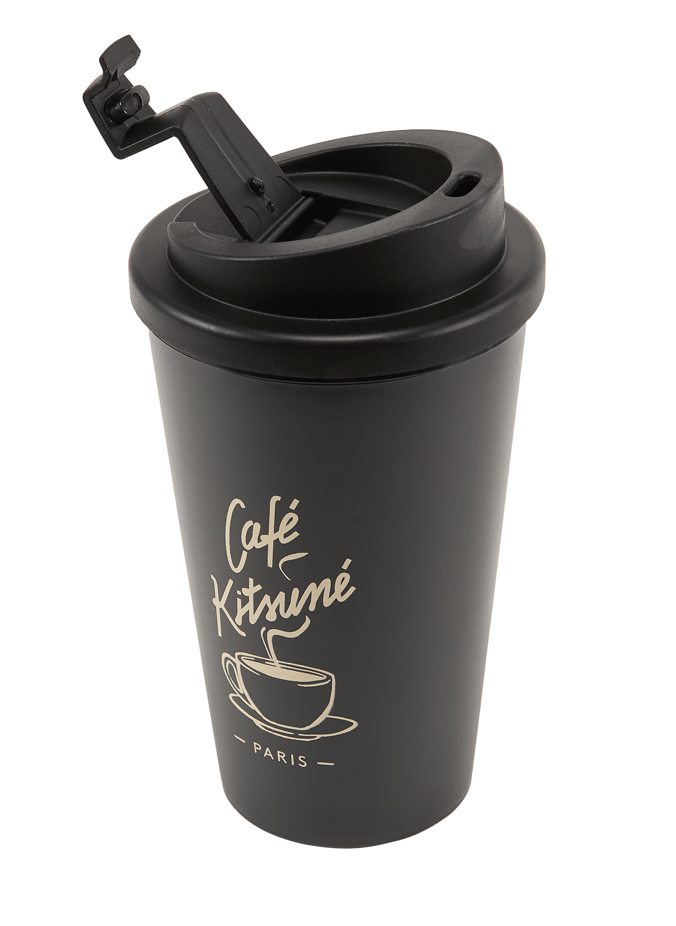 Koffietumbler met print MAISON KITSUNÉ Grijs