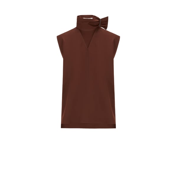 Top sans manches en coton