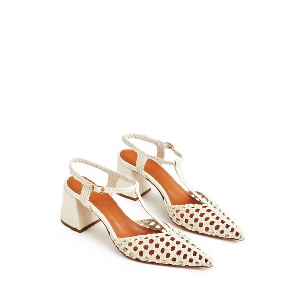 Sandales en cuir tressé Sevillana