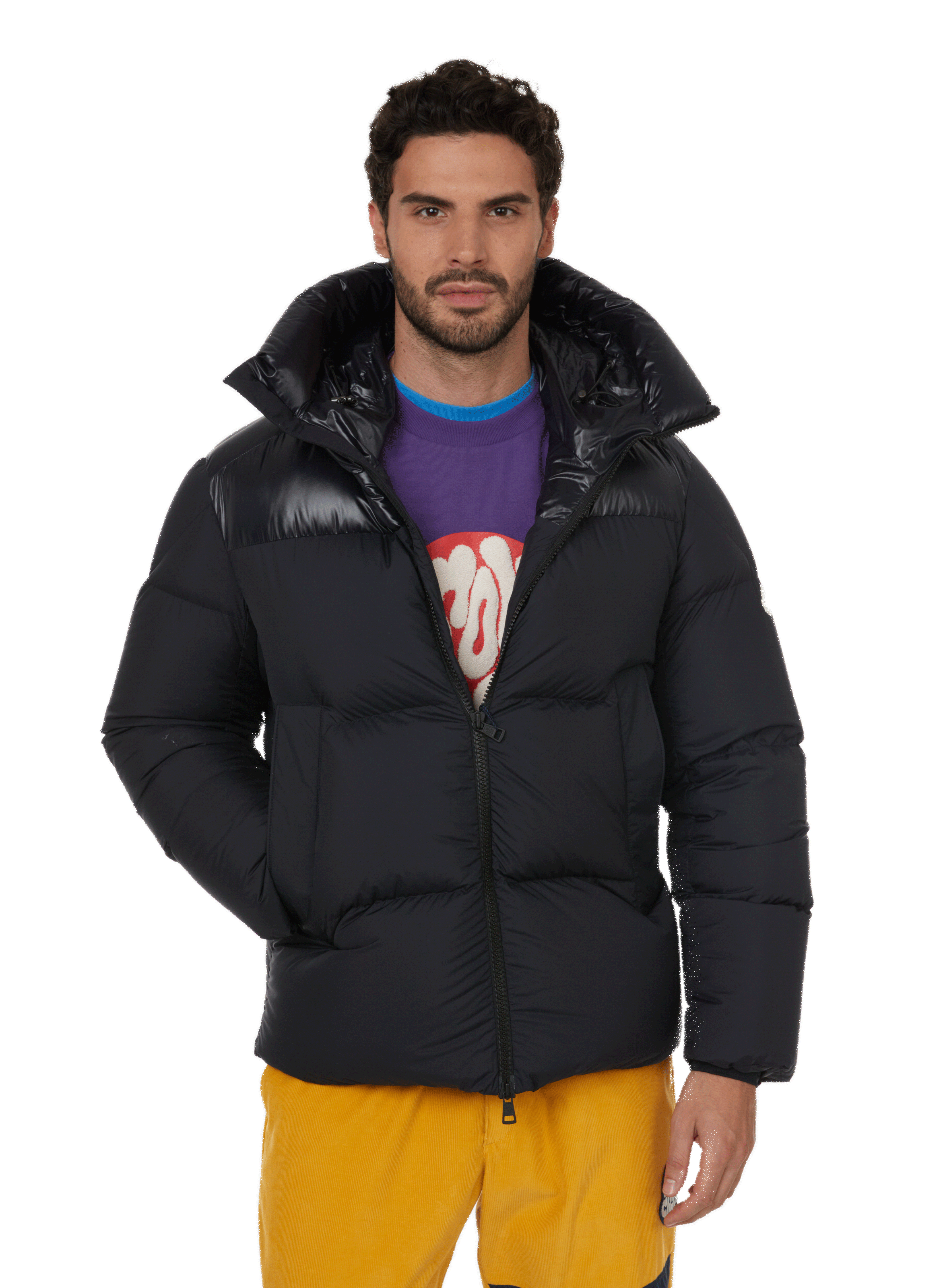 doudoune moncler homme bleu