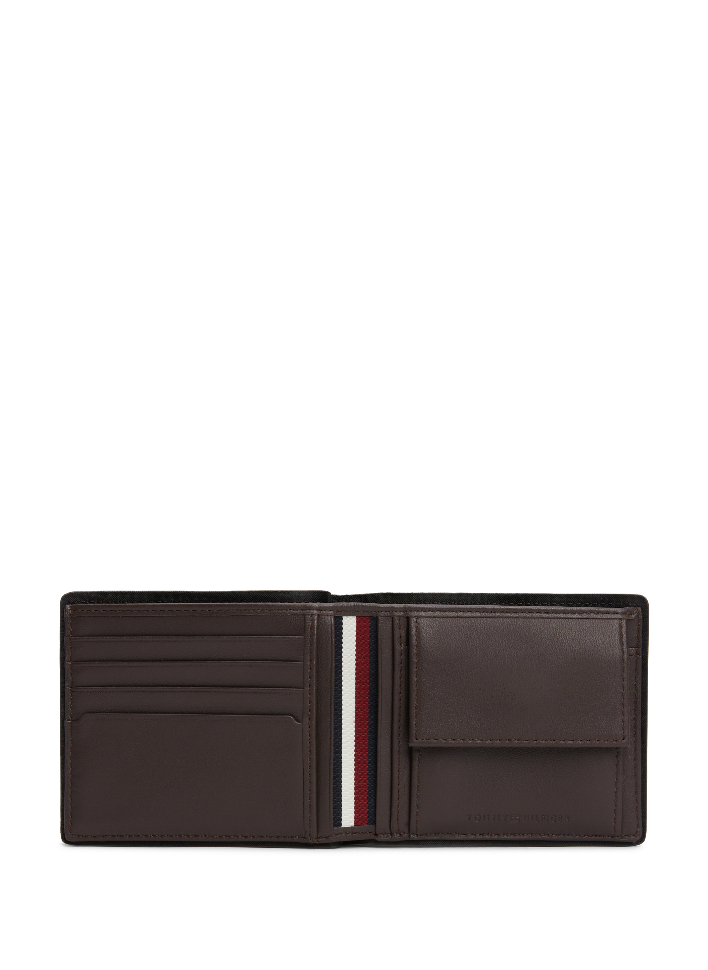  Leather wallet TOMMY HILFIGER Brown