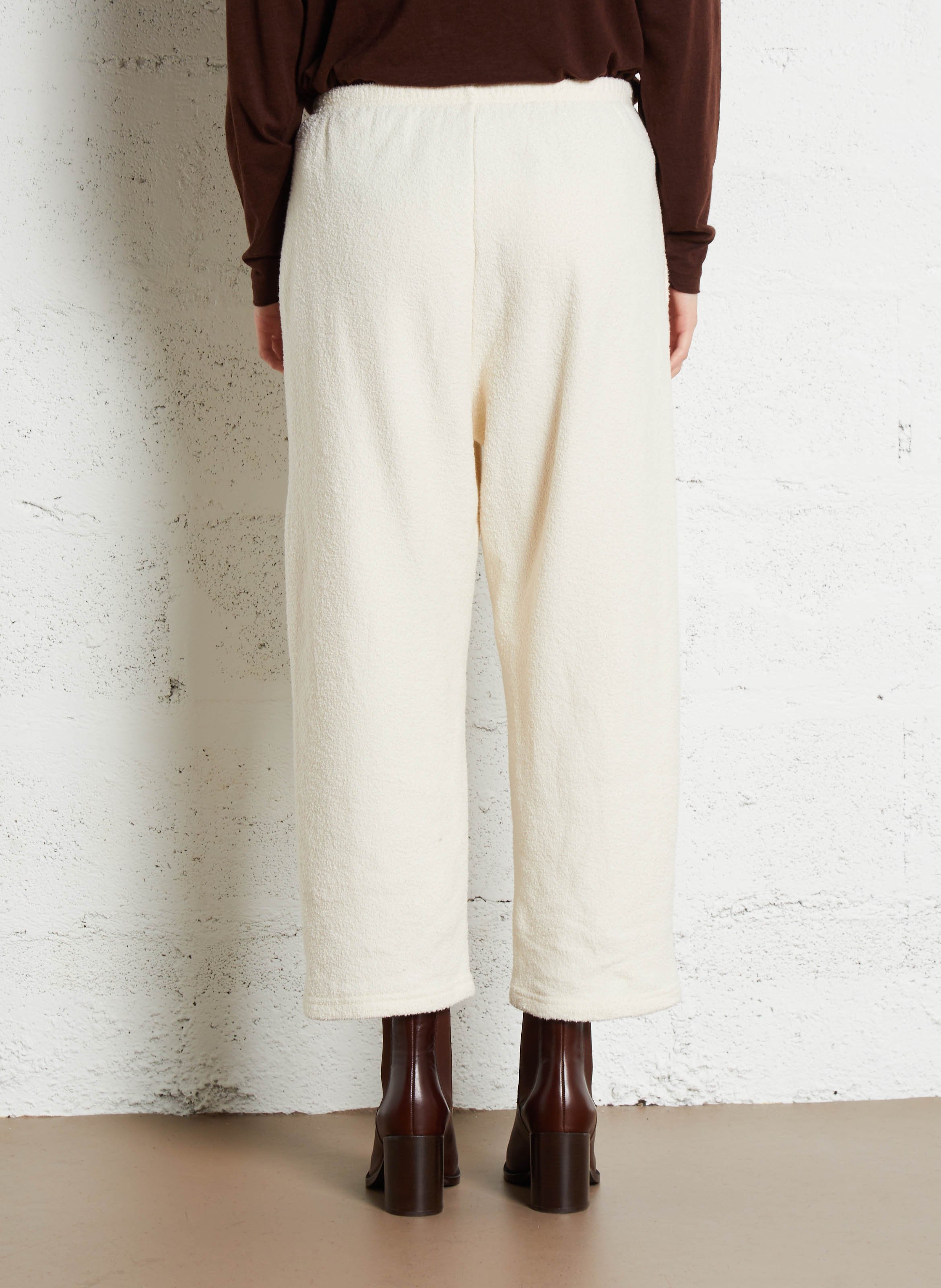 Pantalon en coton organique bobypark AMERICAN VINTAGE Beige