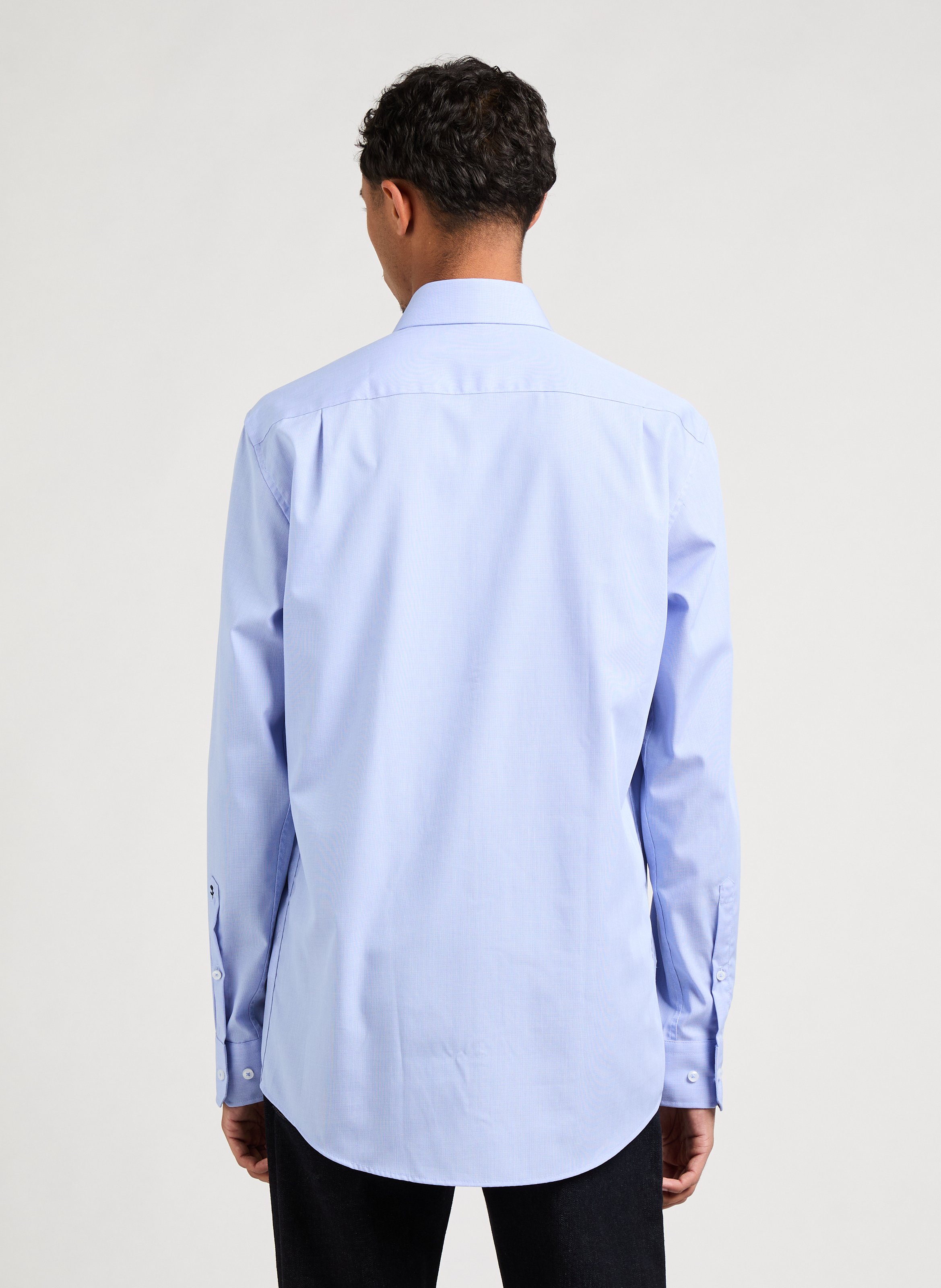 Straight cotton Shirt SEIDENSTICKER Blue