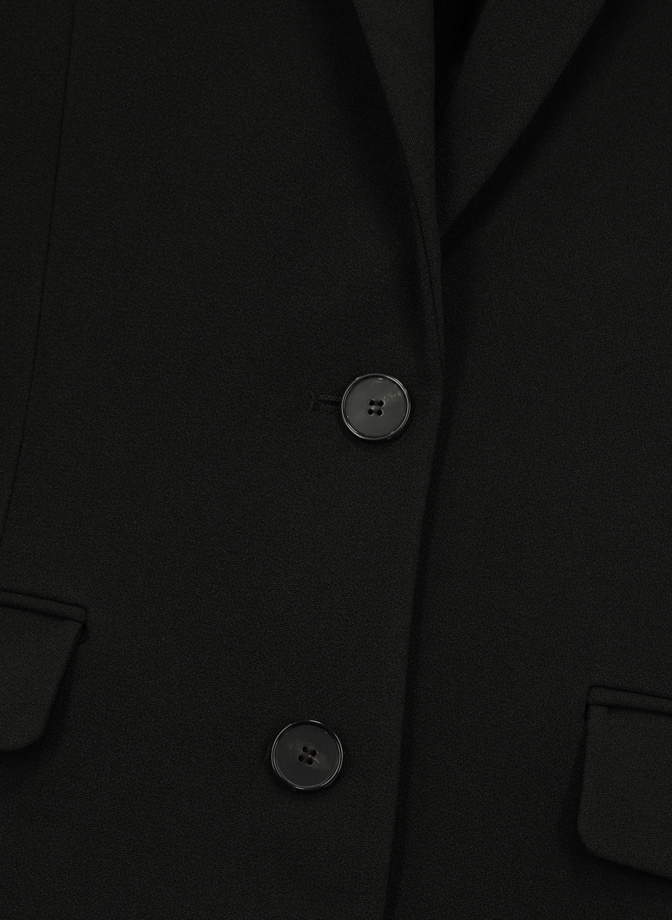 Veste tailleur en crêpe coupe droite THE KOOPLES 