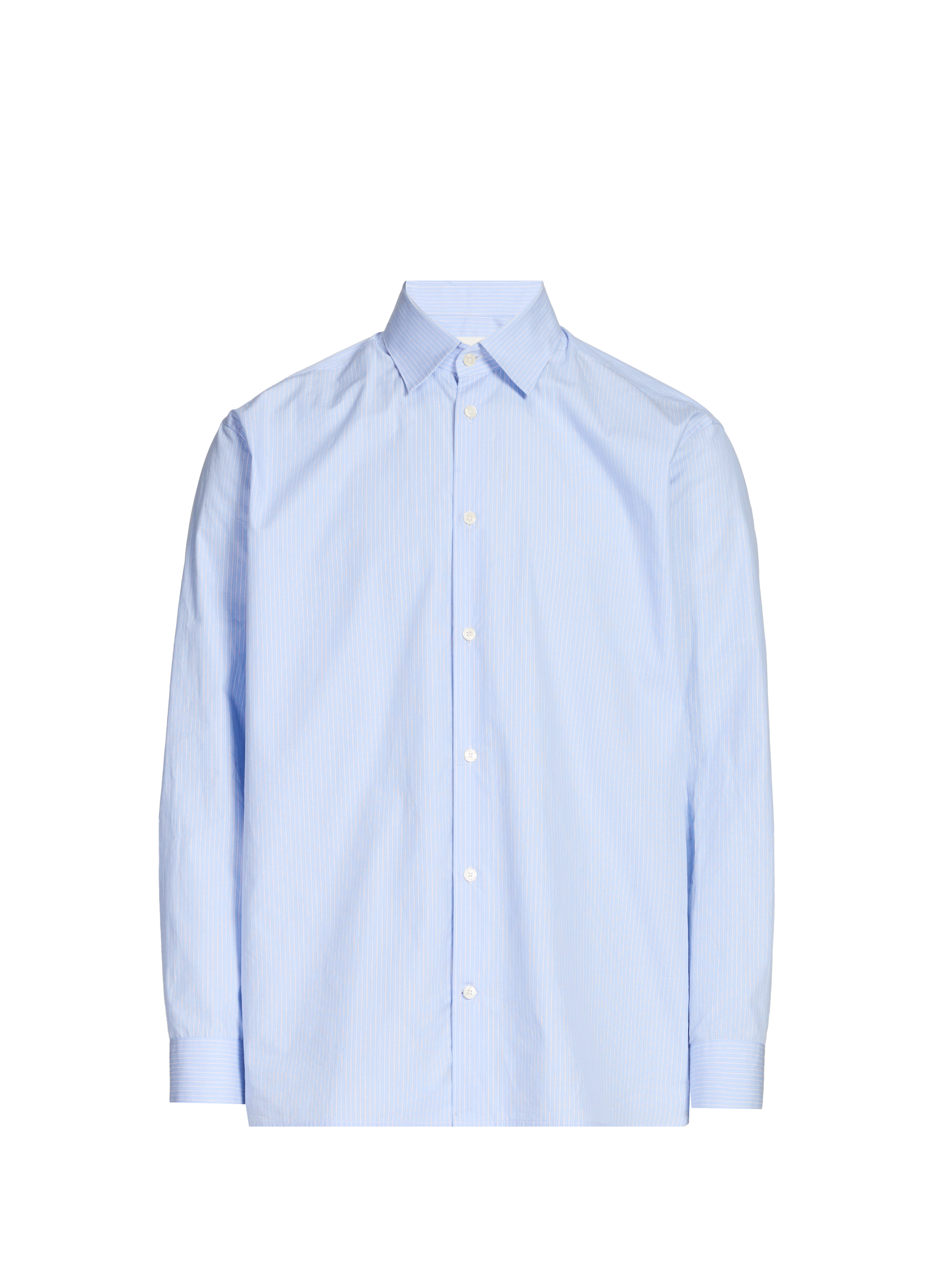 Chemise rayée en coton SAISON 1865 Bleu
