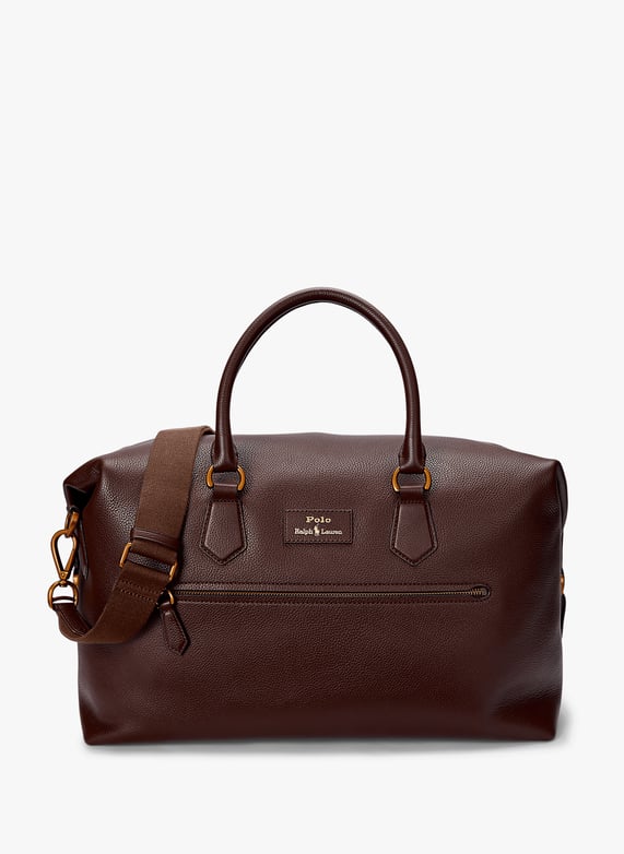 Sac week-end en cuir | Marron by POLO RALPH LAUREN Sac week-end en cuir Marron