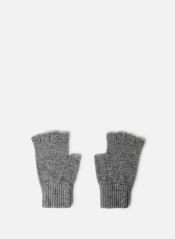 Wool mittens Grey by MACKIE MACKIE Wool mittens Grey