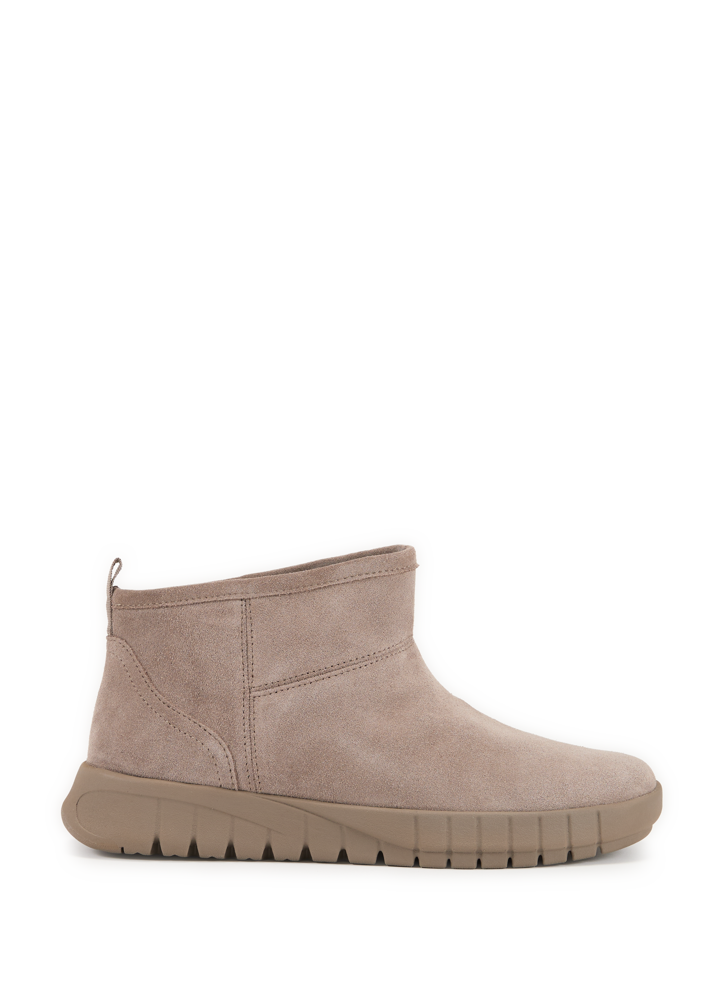GEOX Suede leather boots Grey