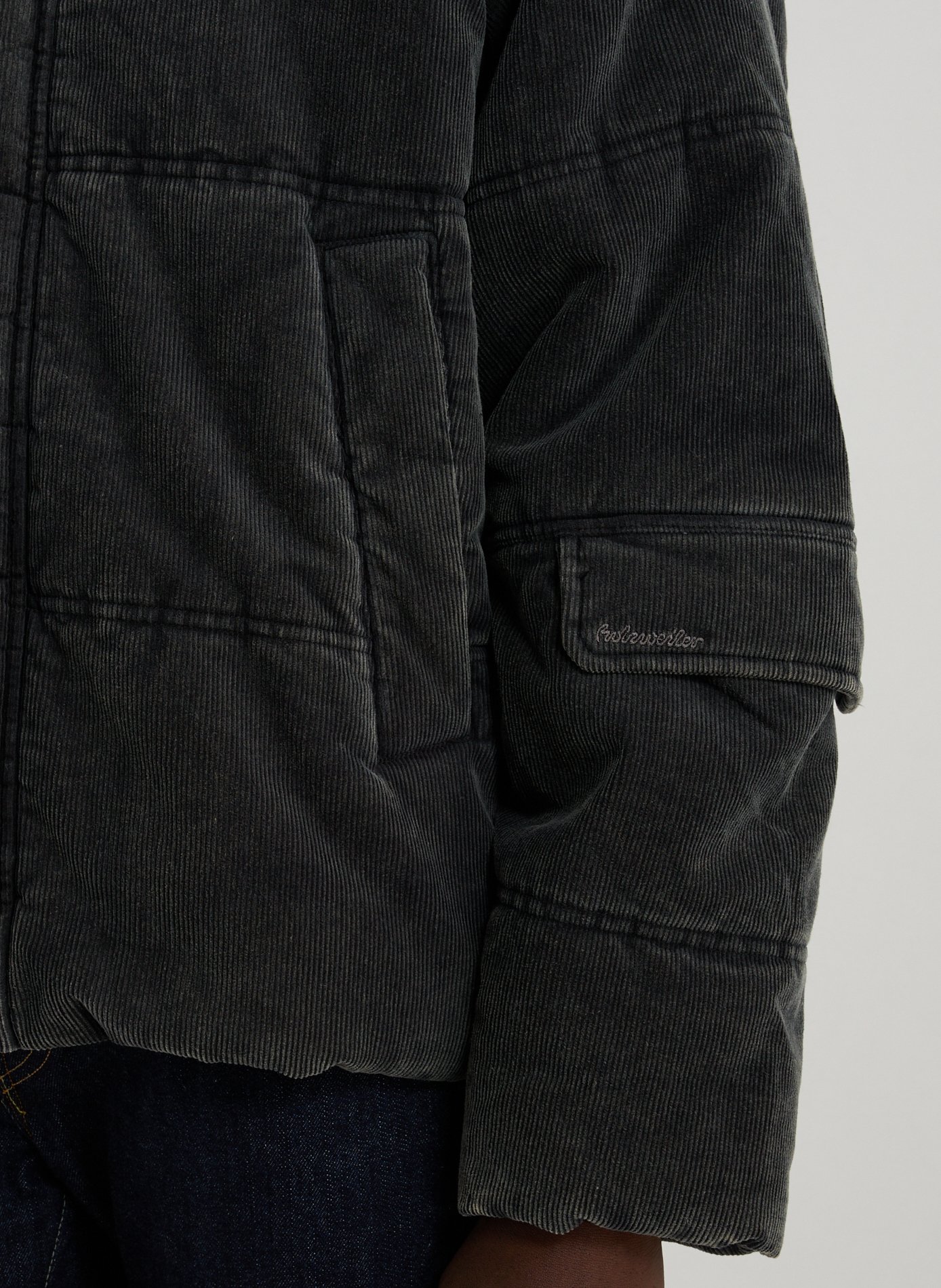 Blouson oversize à capuche amovible HOLZWEILER Noir