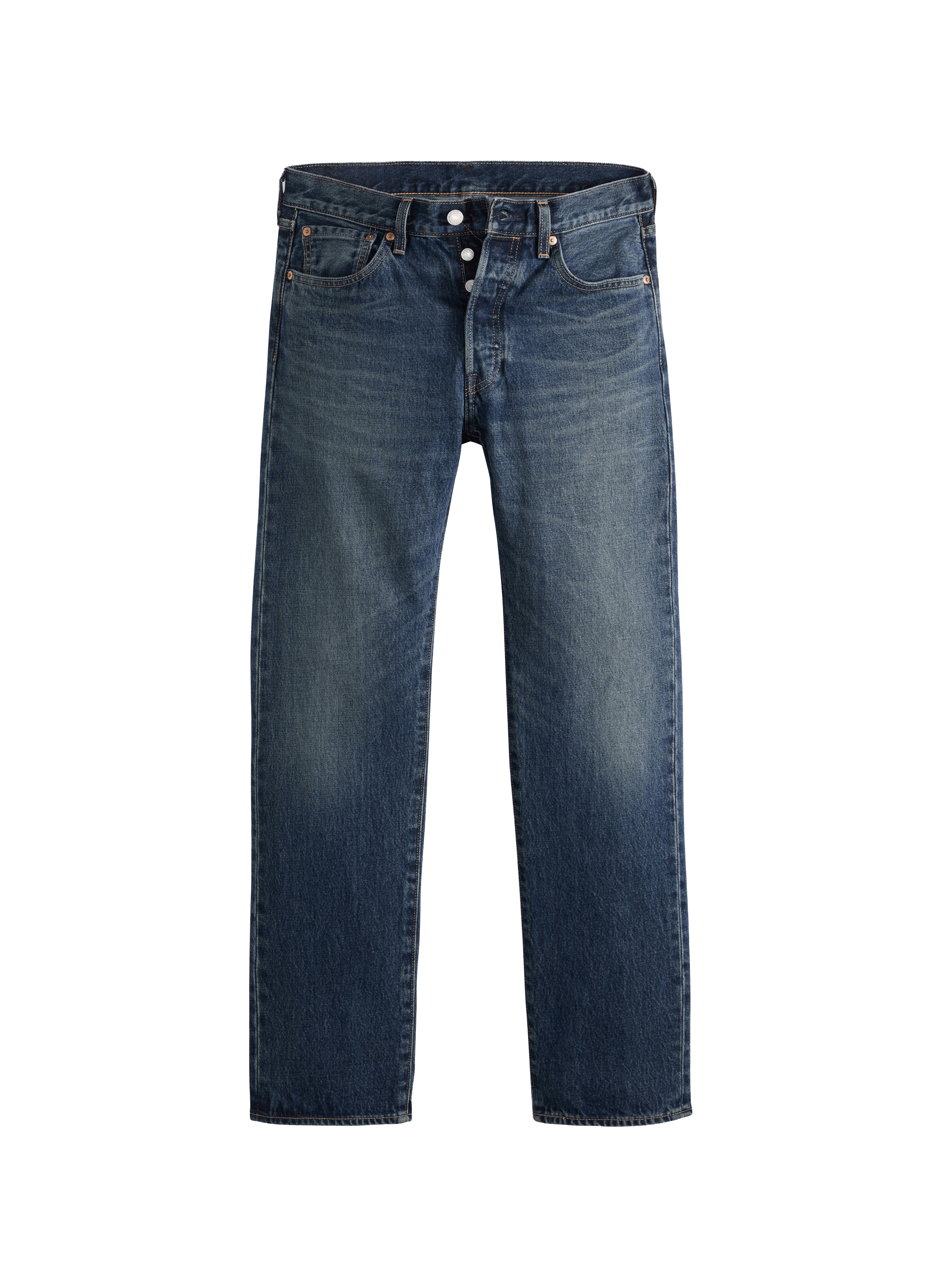 501 straight leg jeans in cotton LEVI'S Blue