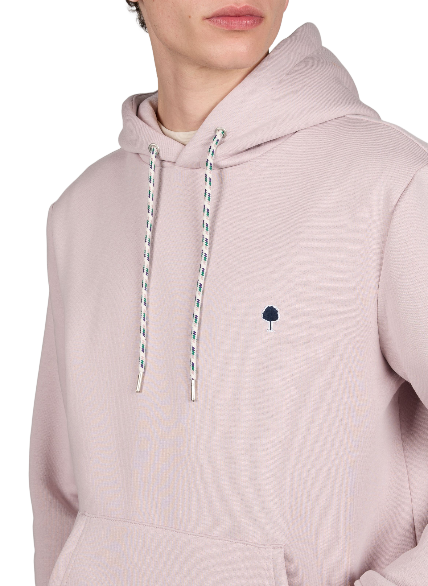 Hoodie en coton mélangé FAGUO Violet