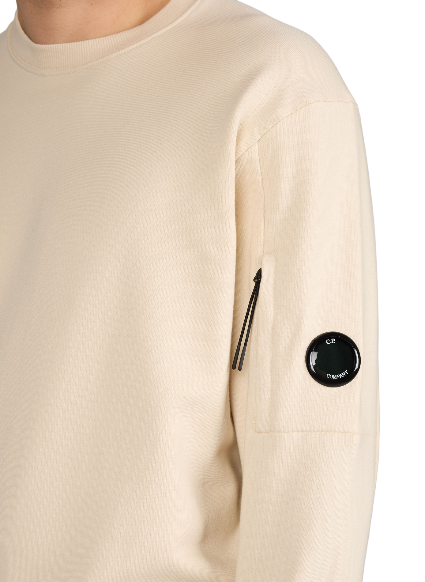 Sweatshirt en coton CP COMPANY Beige