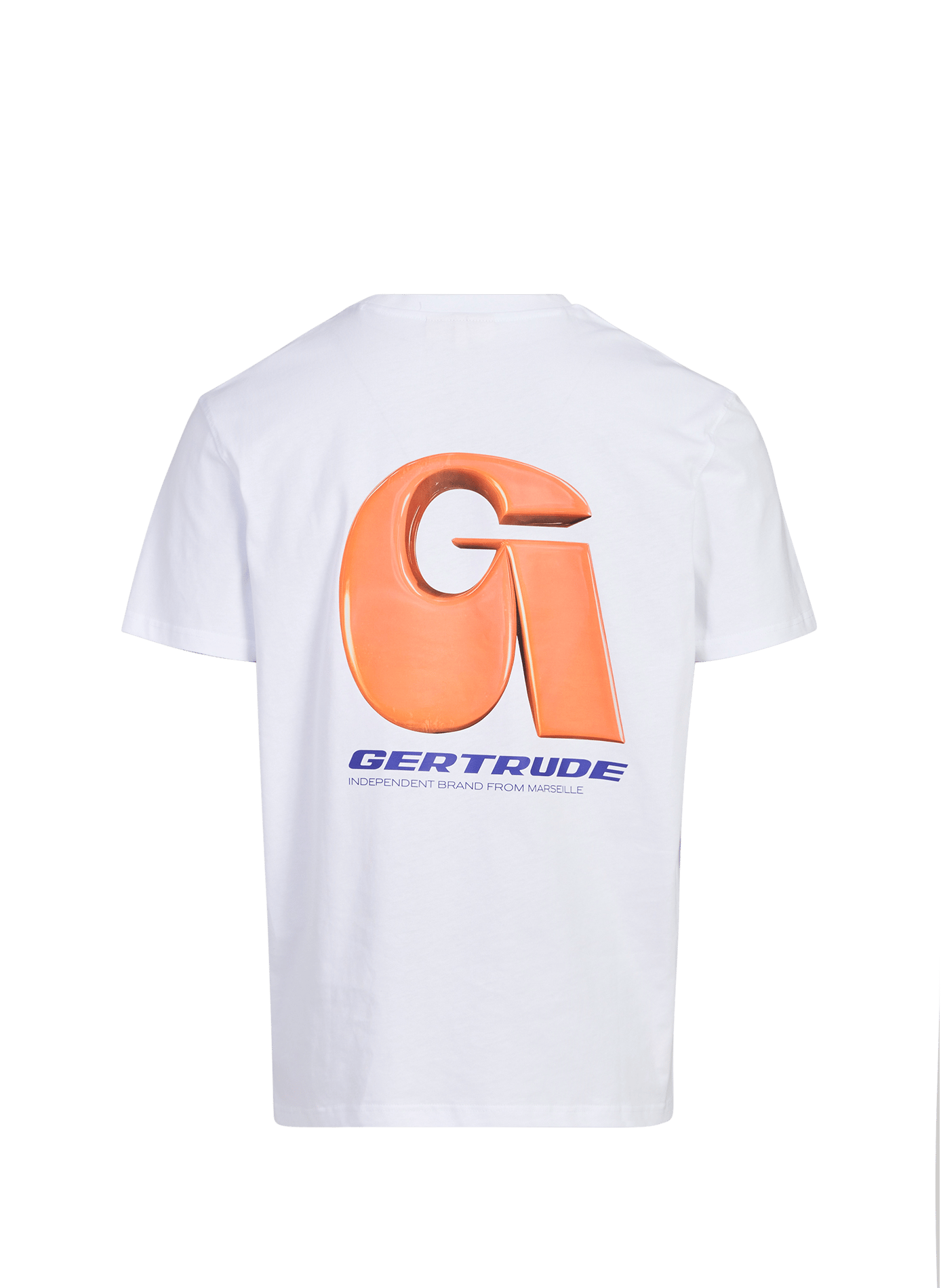 Printed cotton T-shirt GERTRUDE ET GASTON White
