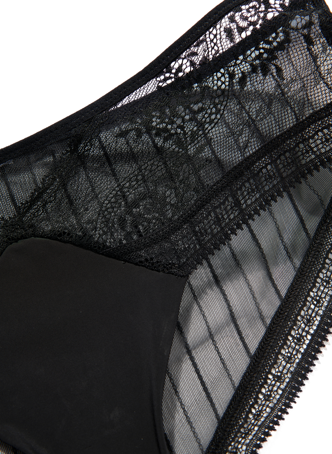 Culotte Maddie en dentelle PASSIONATA Noir