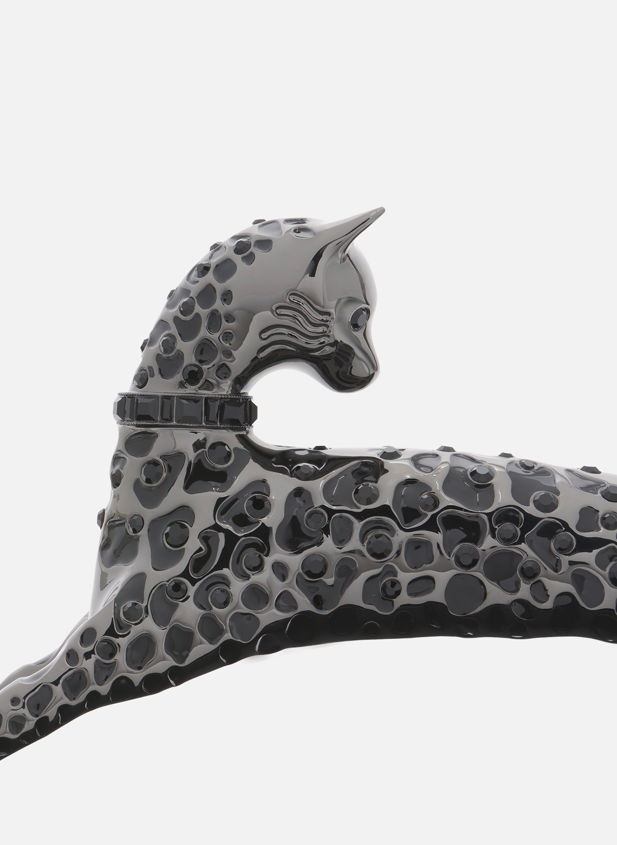 Sac pencil cat en cuir LANVIN Noir