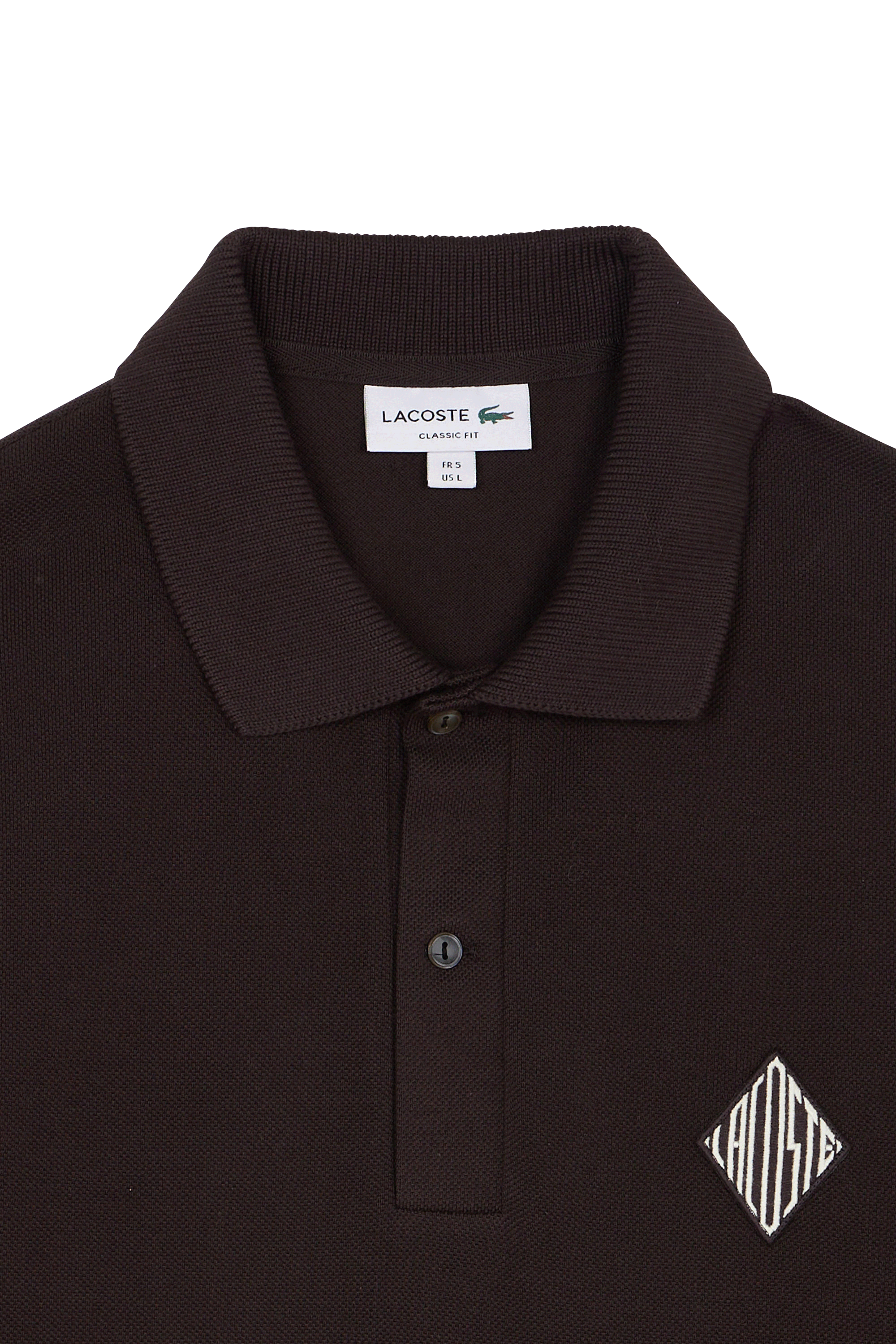 Polo polo LACOSTE Marron