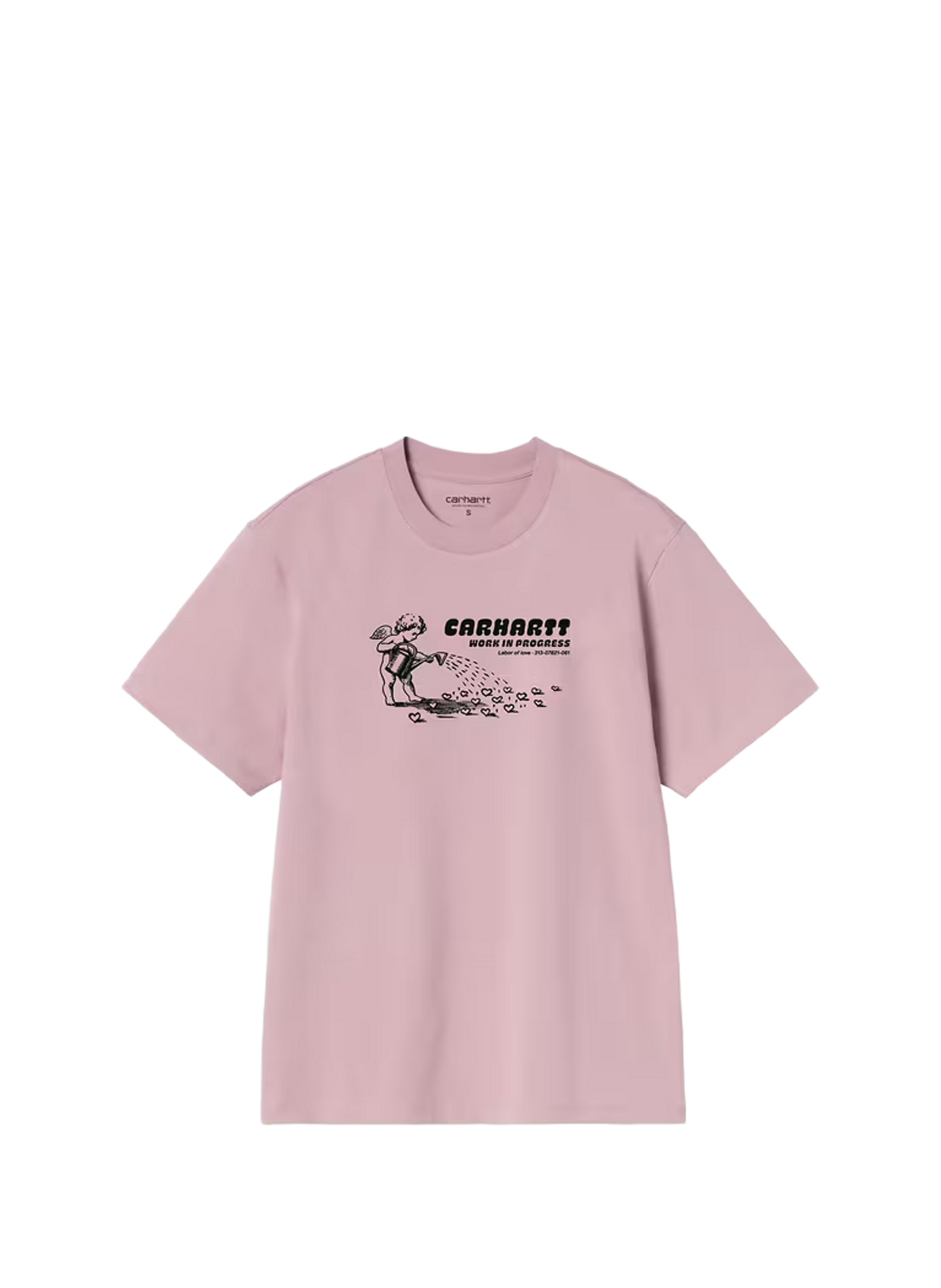 Short-sleeve cotton pullover CARHARTT WIP Pink