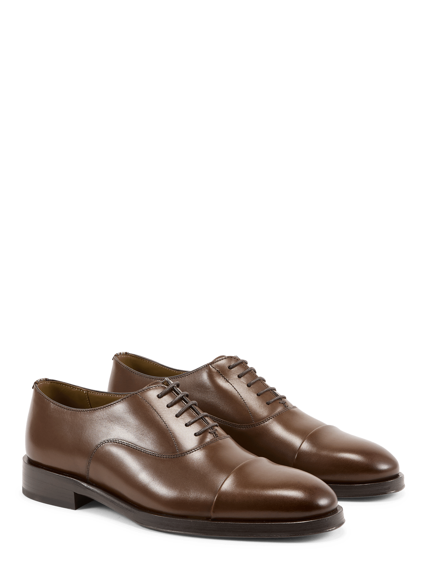 Zapatos derby de cuero PAUL SMITH Marrón