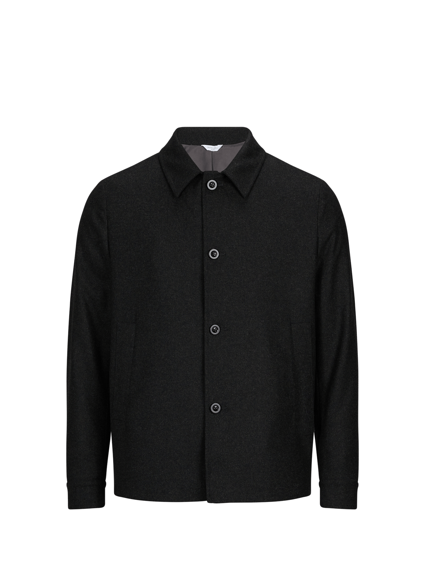 Veste droite en laine mélangée BOGLIOLI Vert