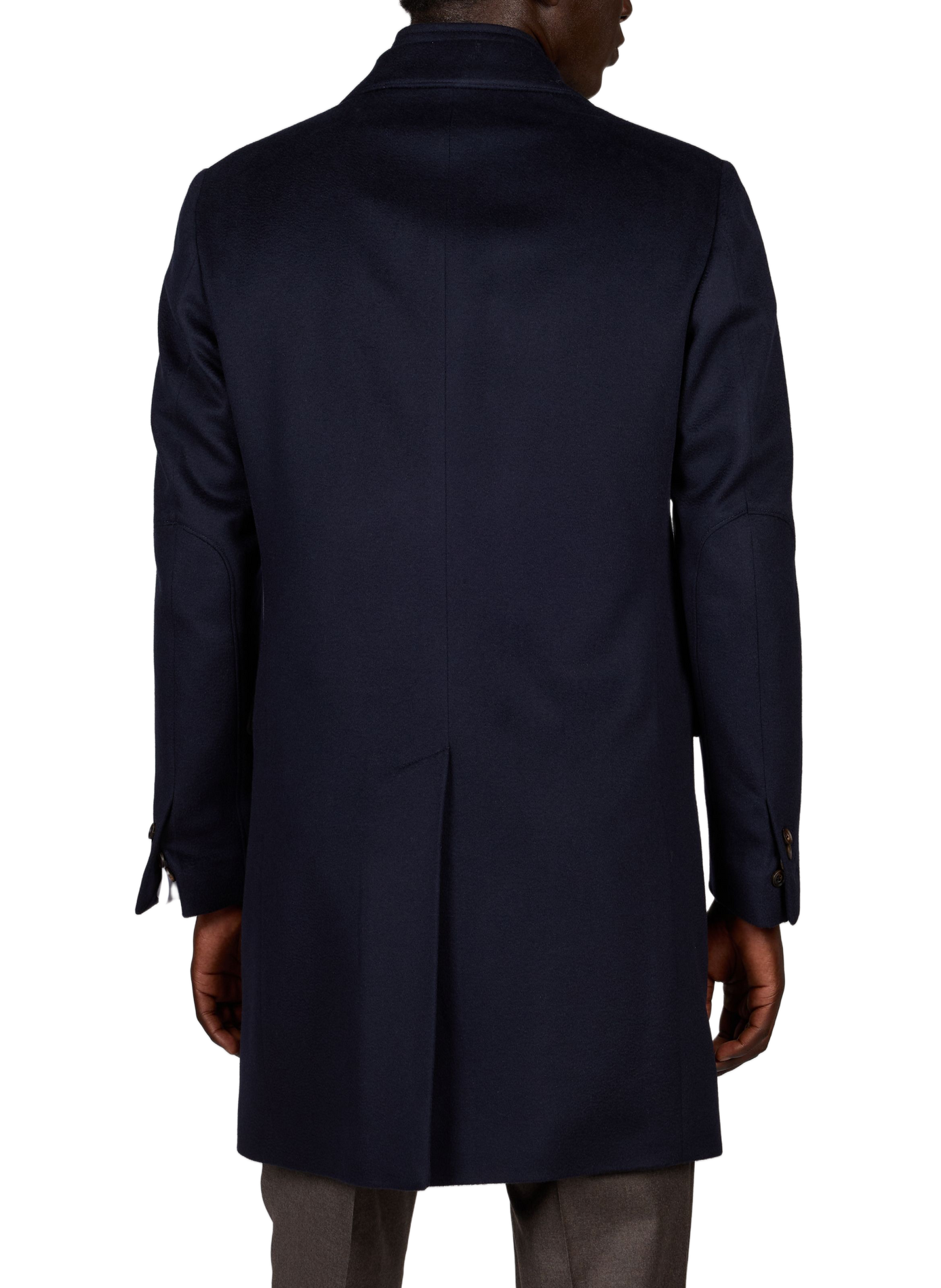 Manteau avec doublure amovible en laine vierge CORNELIANI Bleu